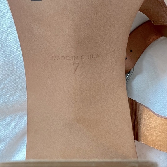 Madewell Loren block heel sandals Size 7 - Picture 10 of 10